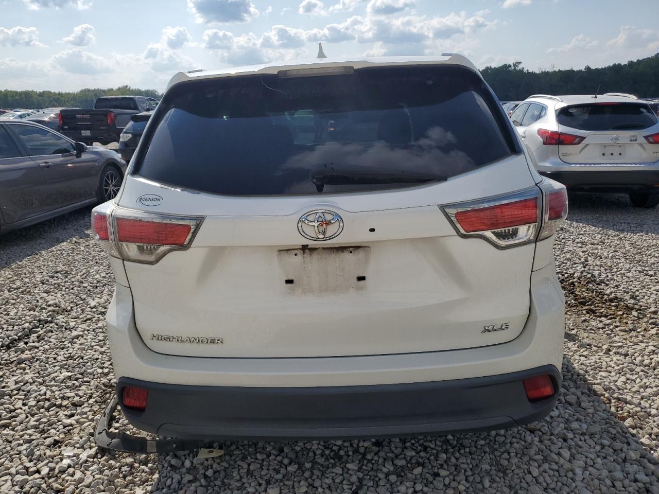 2014 Toyota Highlander Xle VIN: 5TDKKRFH8ES033174 Lot: 80054565