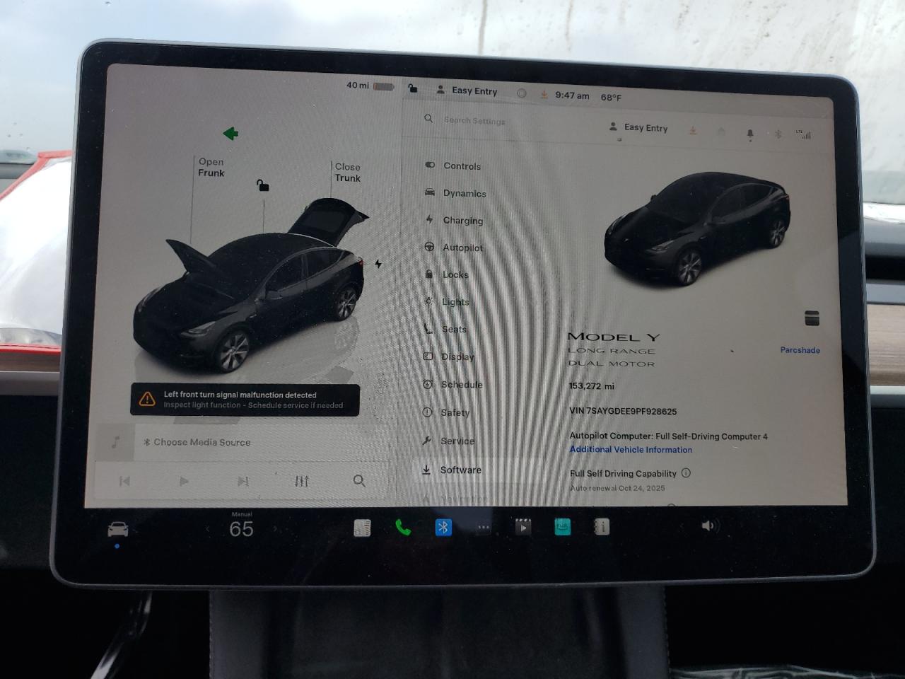 2023 Tesla Model Y VIN: 7SAYGDEE9PF928625 Lot: 81783545