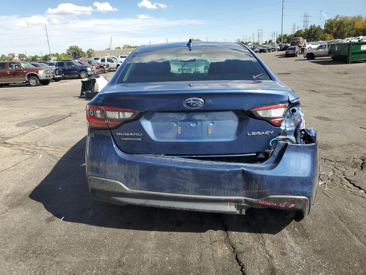 2020 Subaru Legacy Premium VIN: 4S3BWAC60L3017333 Lot: 84559115