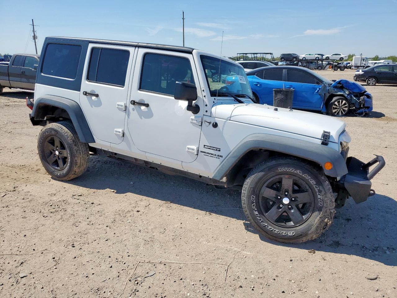 2017 Jeep Wrangler Unlimited Sport VIN: 1C4BJWDG9HL530624 Lot: 84421925