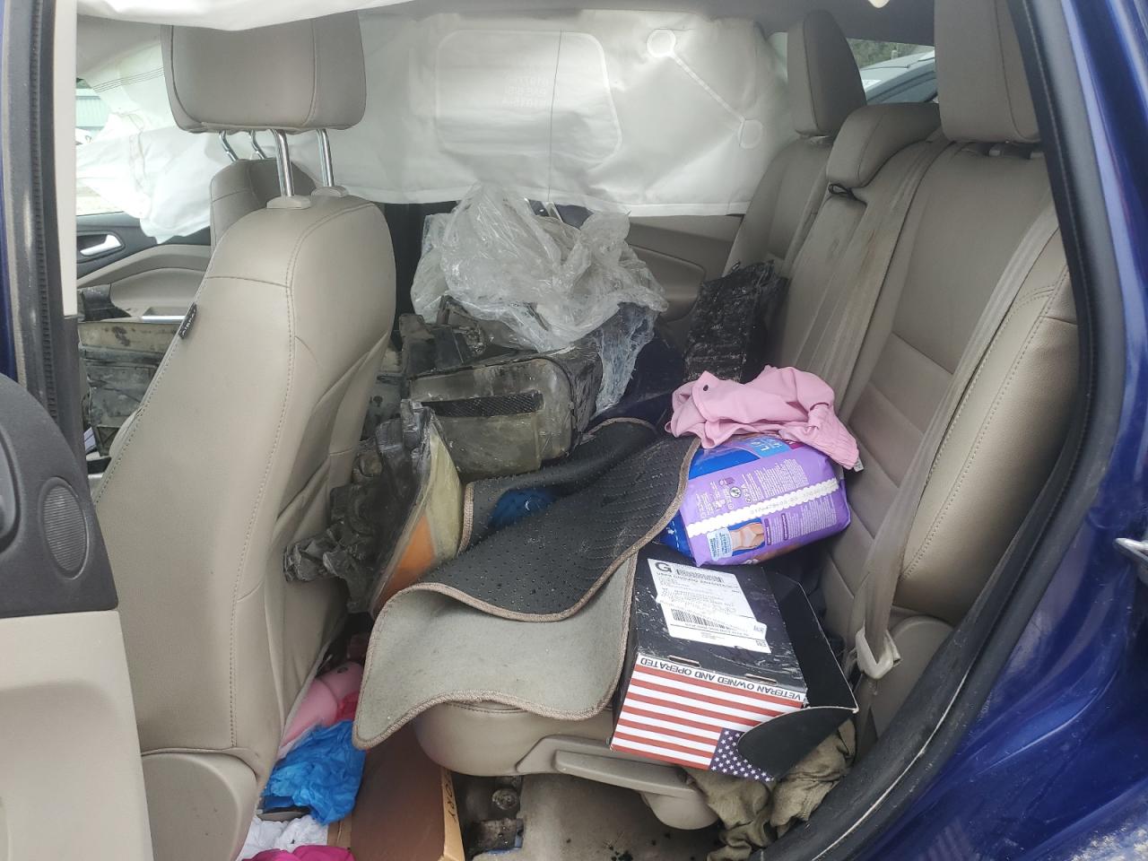 2013 Ford Escape Sel VIN: 1FMCU0HX2DUA92905 Lot: 71040195