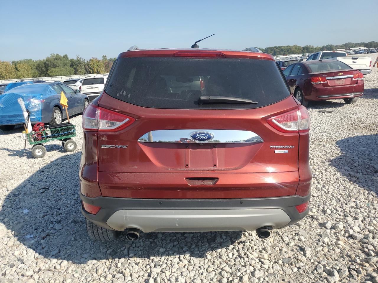 2015 Ford Escape Titanium VIN: 1FMCU9J98FUB29071 Lot: 81213735