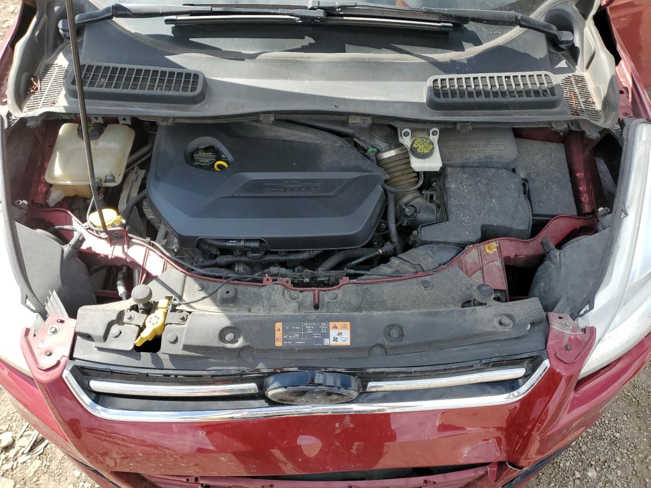 2015 Ford Escape Titanium VIN: 1FMCU0JX0FUA22753 Lot: 71820535