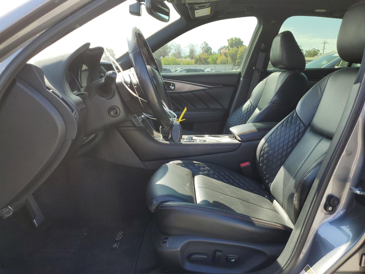 2018 Infiniti Q50 Red Sport 400 VIN: JN1FV7AP6JM460339 Lot: 80098375