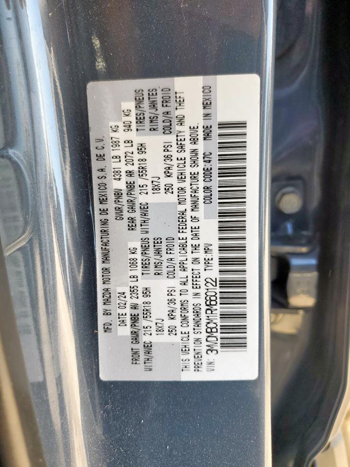 2024 Mazda Cx-30 Preferred VIN: 3MVDMBCM1RM660122 Lot: 80215605