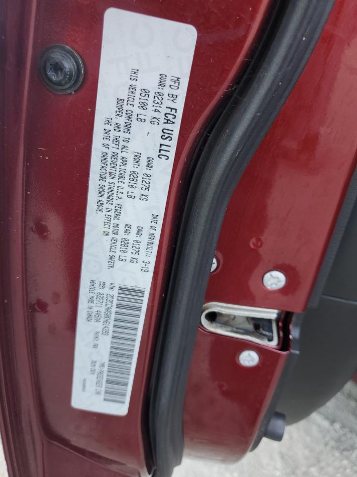 2019 Chrysler 300 Touring VIN: 2C3CCAAG0KH614393 Lot: 81615315