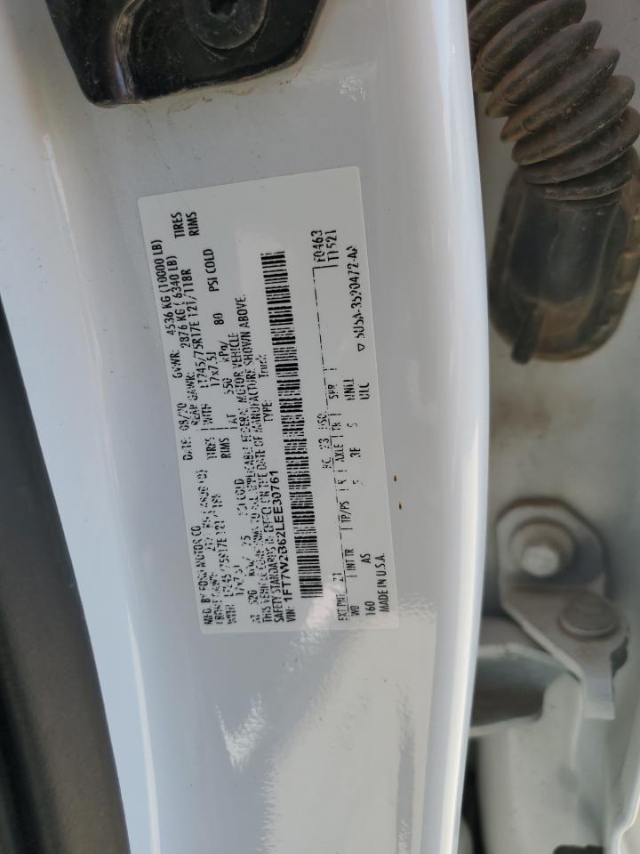 2020 Ford F250 Super Duty VIN: 1FT7W2B62LEE30761 Lot: 71637915