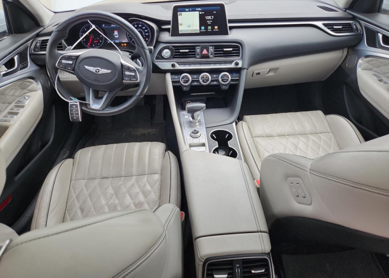 2019 Genesis G70 Prestige VIN: KMTG44LA4KU022448 Lot: 71600315