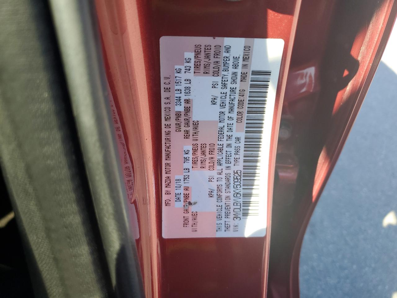 2019 Toyota Yaris L VIN: 3MYDLBYV6KY509525 Lot: 80461645