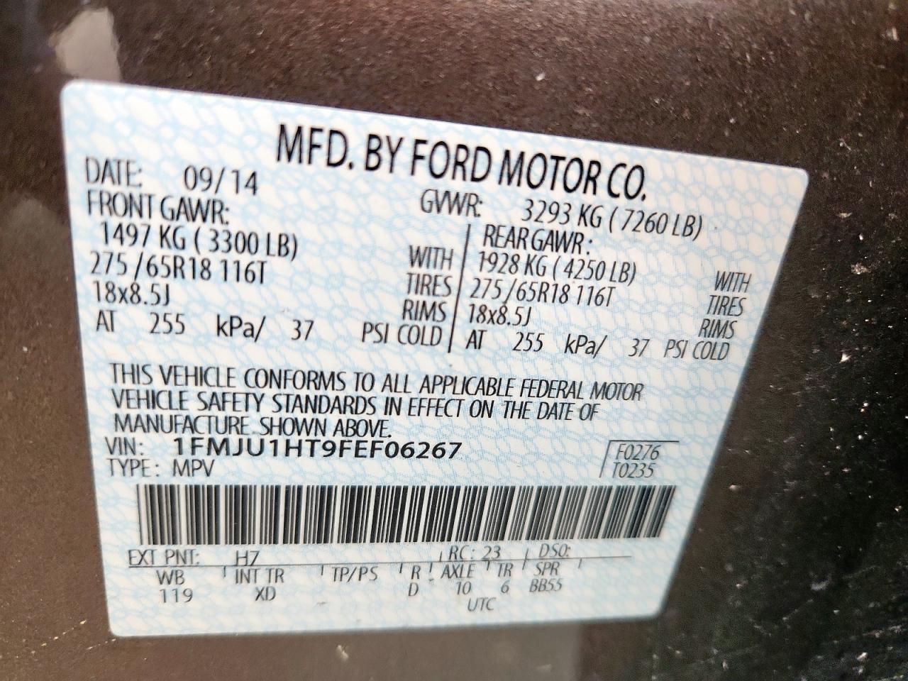 2015 Ford Explorer Xlt VIN: 1FM5K7D8XFGA82761 Lot: 84041345