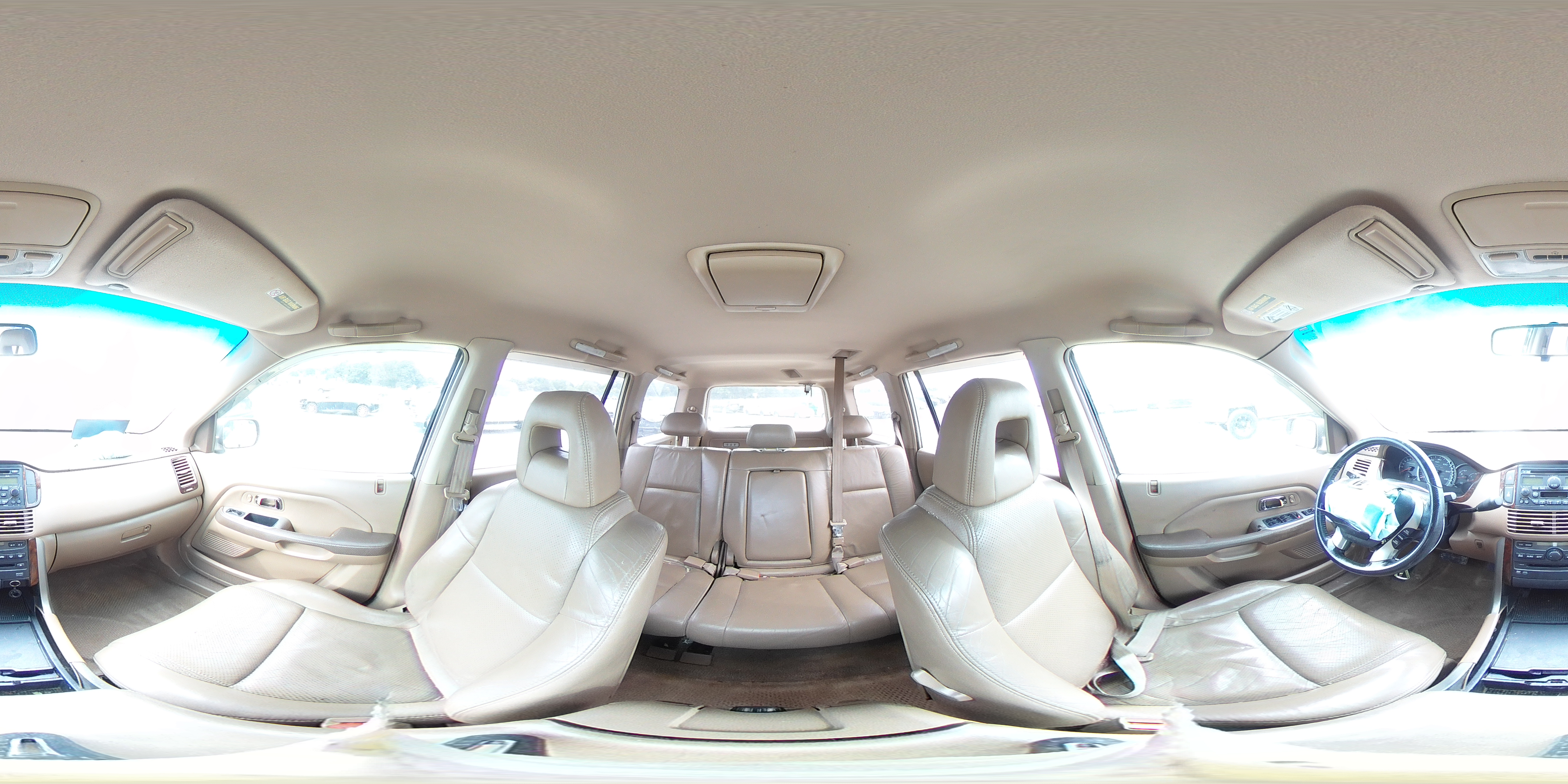 2003 Honda Pilot Exl VIN: 2HKYF186X3H527390 Lot: 81706115