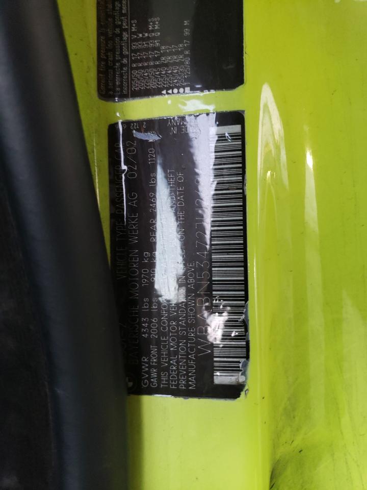 2002 BMW 330 Ci VIN: WBABN53472JU26865 Lot: 84244925