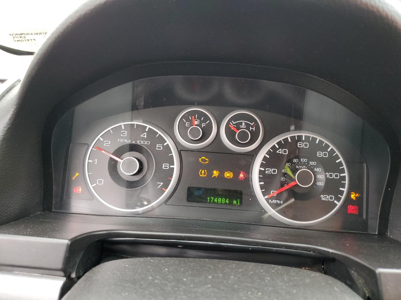 2008 Ford Fusion Sel VIN: 3FAHP08Z18R186747 Lot: 81935645