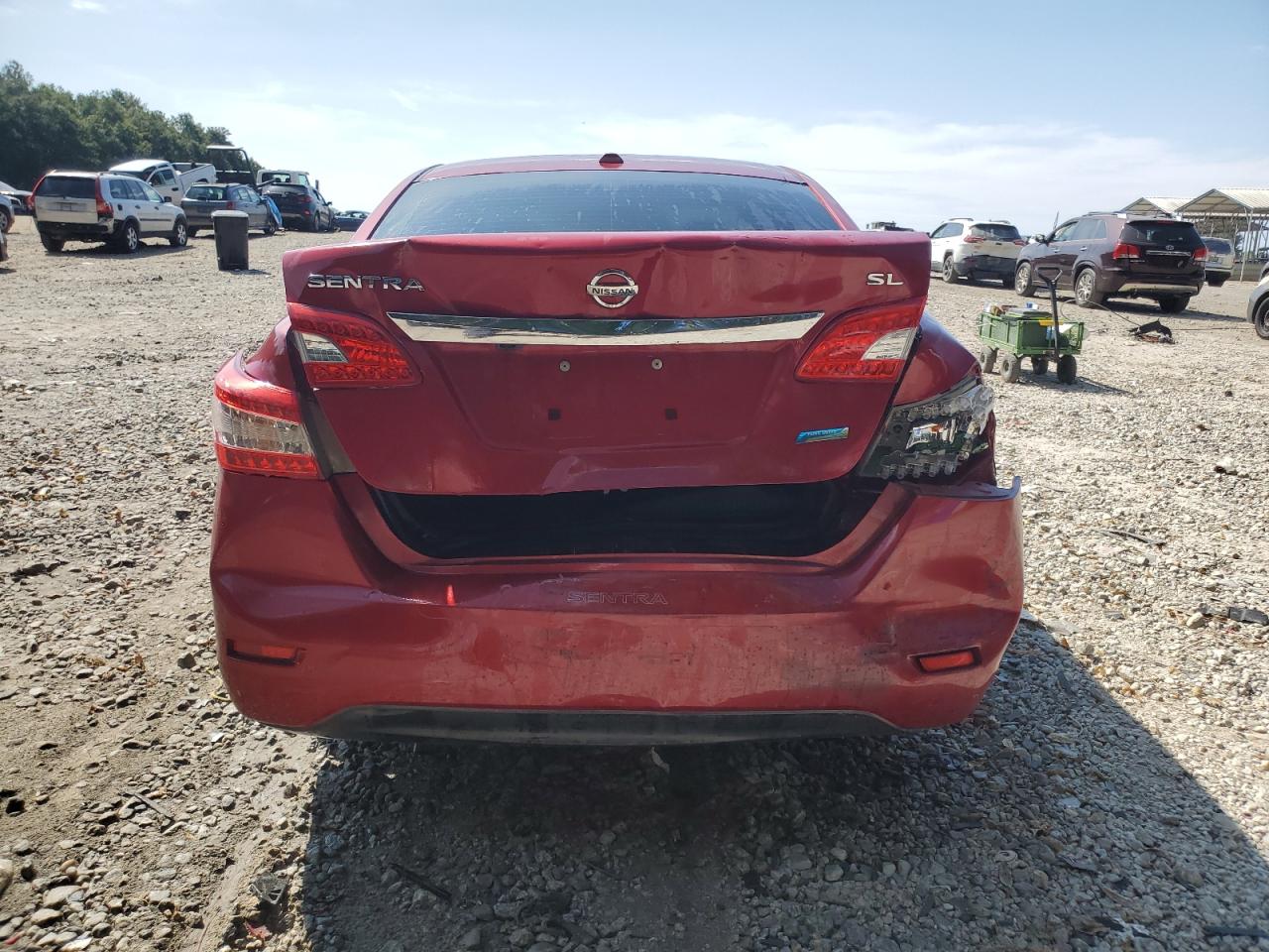 2014 Nissan Sentra S VIN: 3N1AB7AP0EL646851 Lot: 71720995