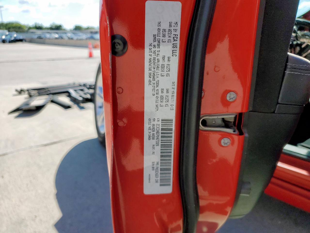 2019 Dodge Charger Sxt VIN: 2C3CDXBG7KH673326 Lot: 69590885