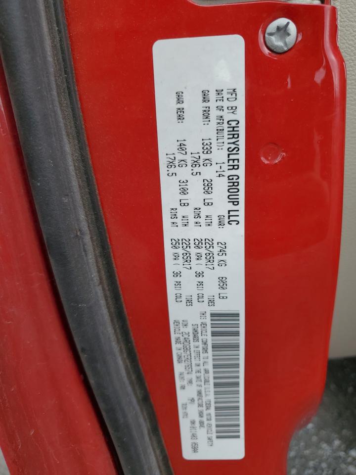 2014 Dodge Grand Caravan Se VIN: 2C4RDGBG7ER276574 Lot: 81857485