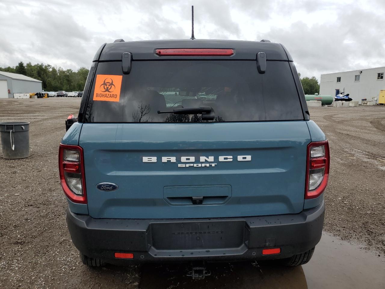 2021 Ford Bronco Sport Outer Banks VIN: 3FMCR9C62MRB31455 Lot: 71093005