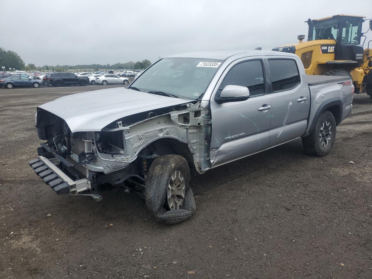2020 Toyota Tacoma Double Cab silver null gas 5TFCZ5AN2LX227776 photo #1