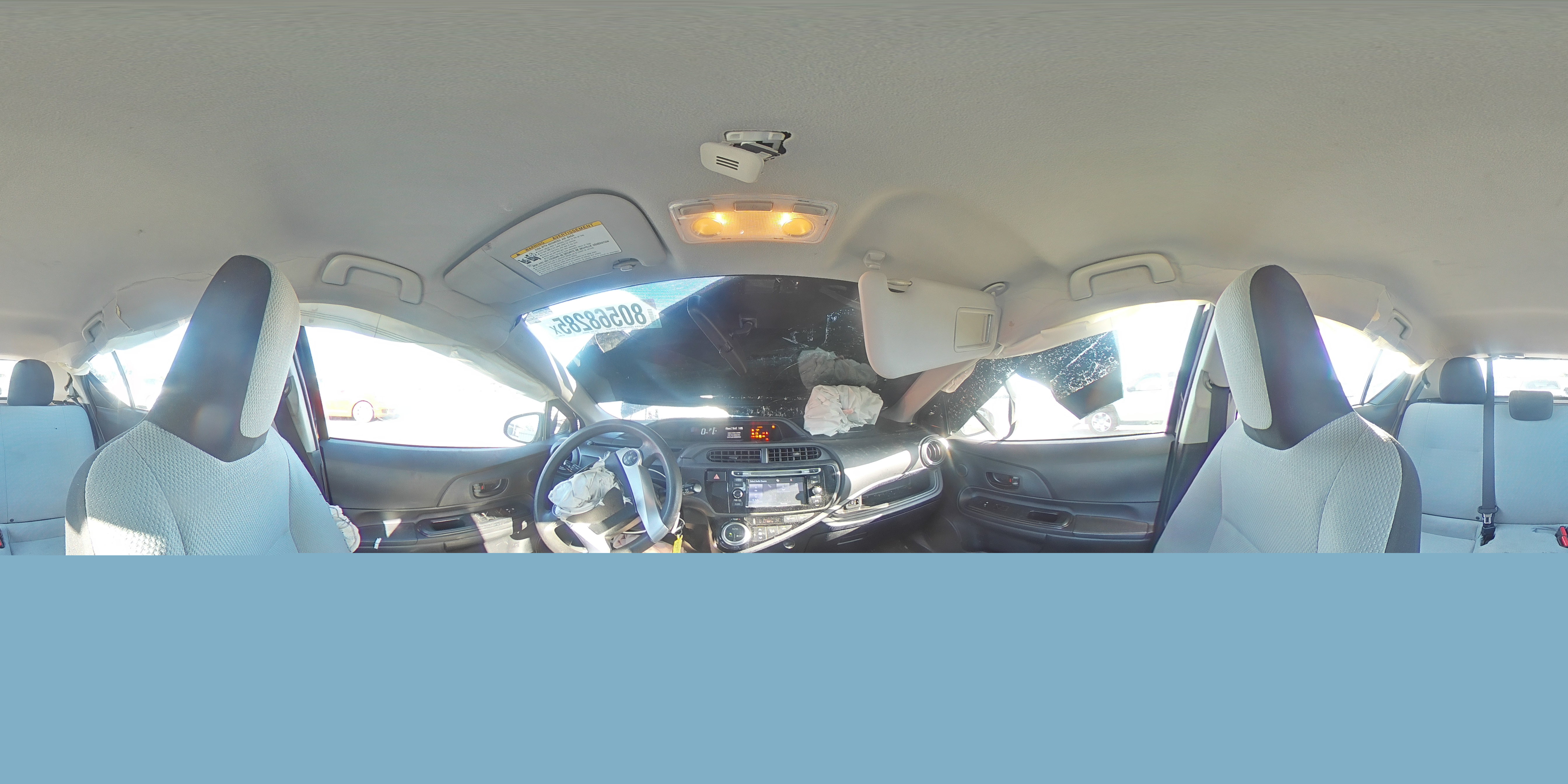 2016 Toyota Prius C VIN: JTDKDTB35G1117373 Lot: 80568285