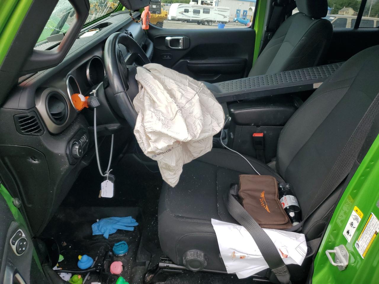 2018 Jeep Wrangler Unlimited Sport VIN: 1C4HJXDG7JW240614 Lot: 80277675