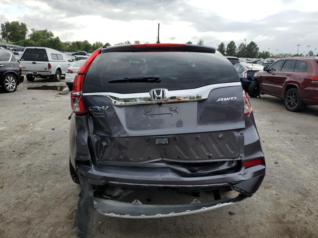 2016 Honda Cr-V Ex VIN: 2HKRM4H58GH719724 Lot: 81789845