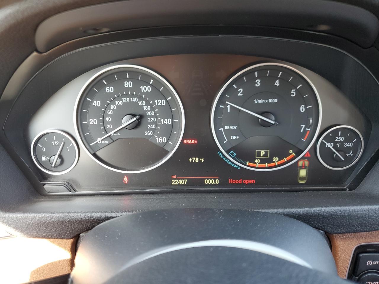 2015 BMW 3-Series Sedan VIN: WBA3C1C56FP853372 Lot: 71031195