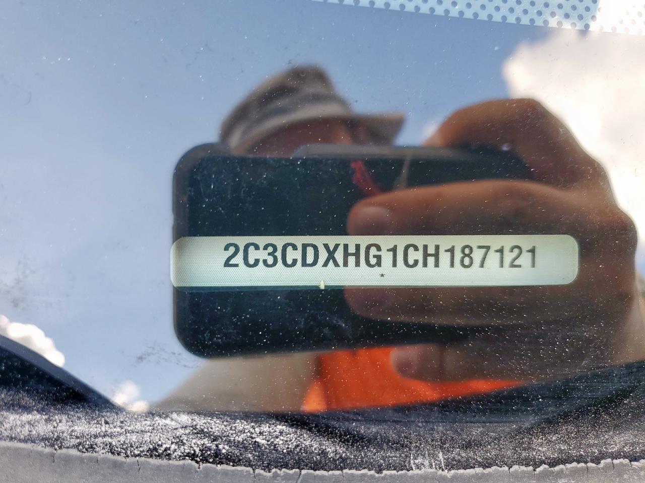 2012 Dodge Charger Sxt VIN: 2C3CDXHG1CH187121 Lot: 82029515