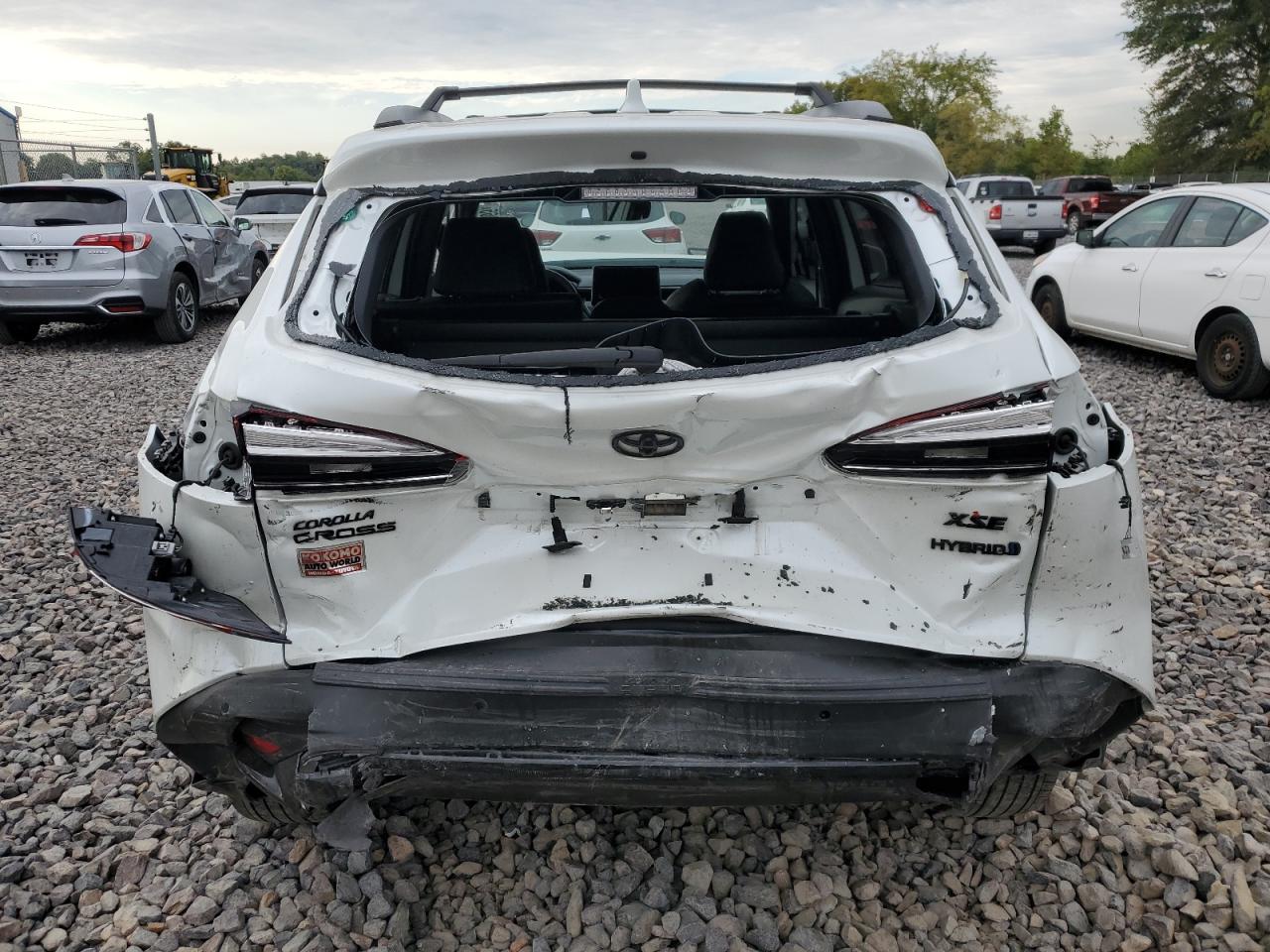 2024 Toyota Corolla Cross Se VIN: 7MUFBABG5RV037193 Lot: 72061065