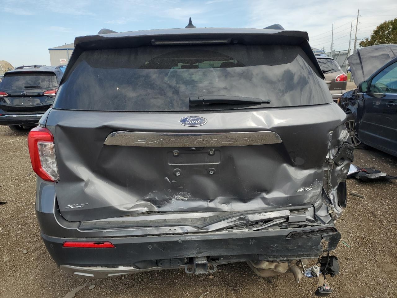 2022 Ford Explorer Xlt VIN: 1FMSK8DHXNGC52852 Lot: 71209525