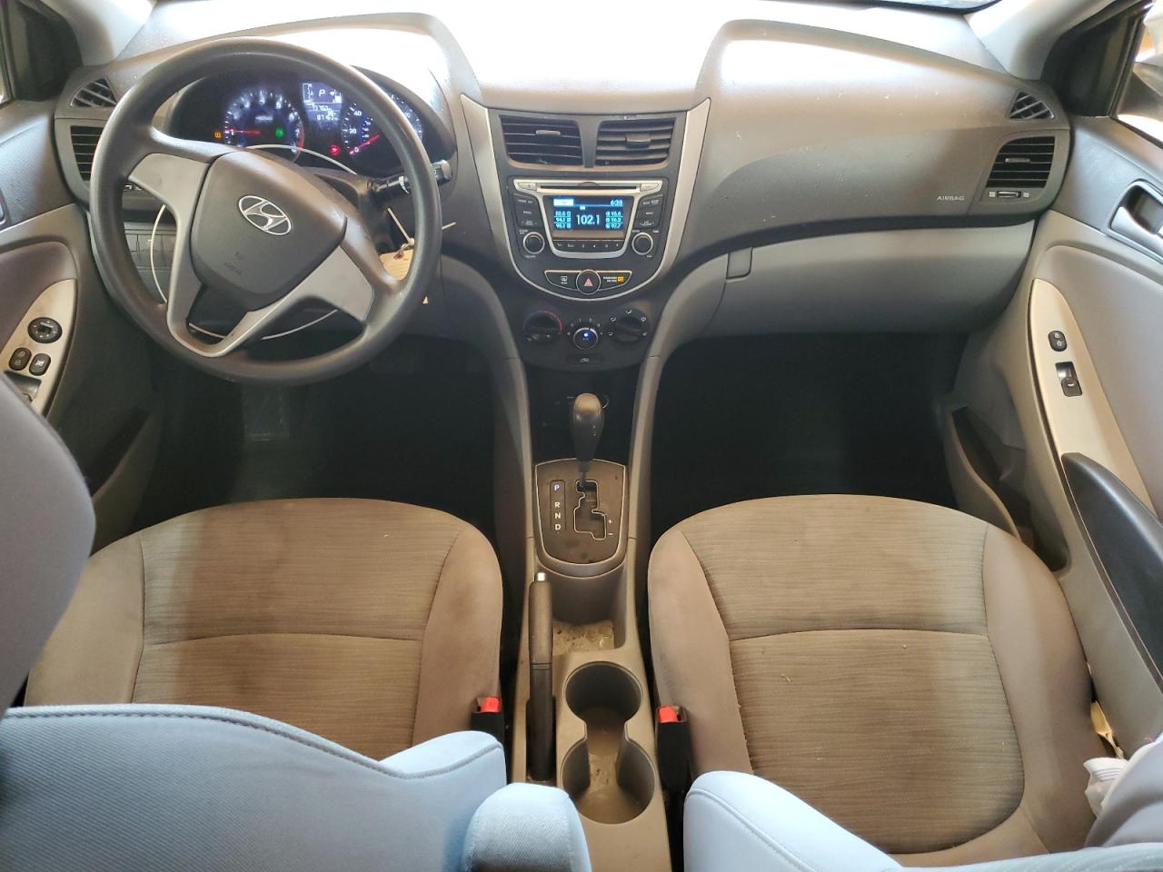 2017 Hyundai Accent Se VIN: KMHCT4AE3HU357517 Lot: 71828545