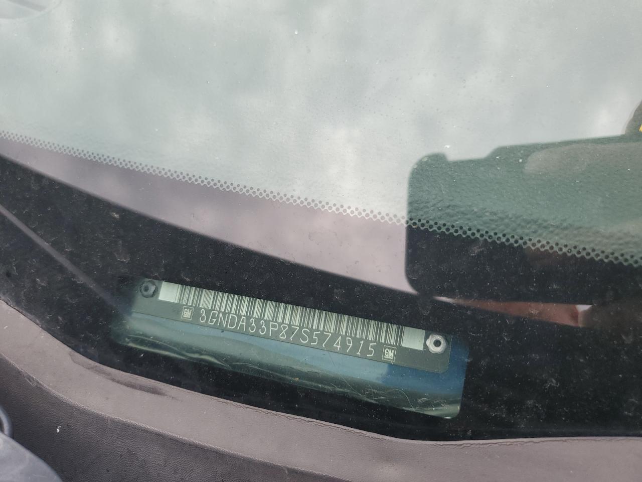 2007 Chevrolet Hhr Lt VIN: 3GNDA33P87S574915 Lot: 80912745