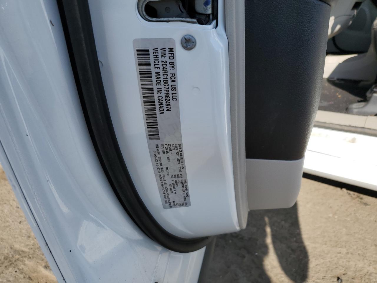2023 Chrysler Pacifica Touring L VIN: 2C4RC1BG7PR624974 Lot: 81020945