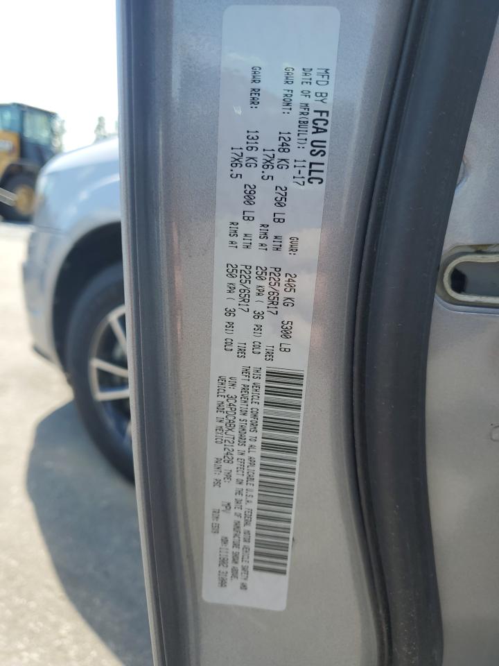 2018 Dodge Journey Se VIN: 3C4PDCABXJT212428 Lot: 71253945