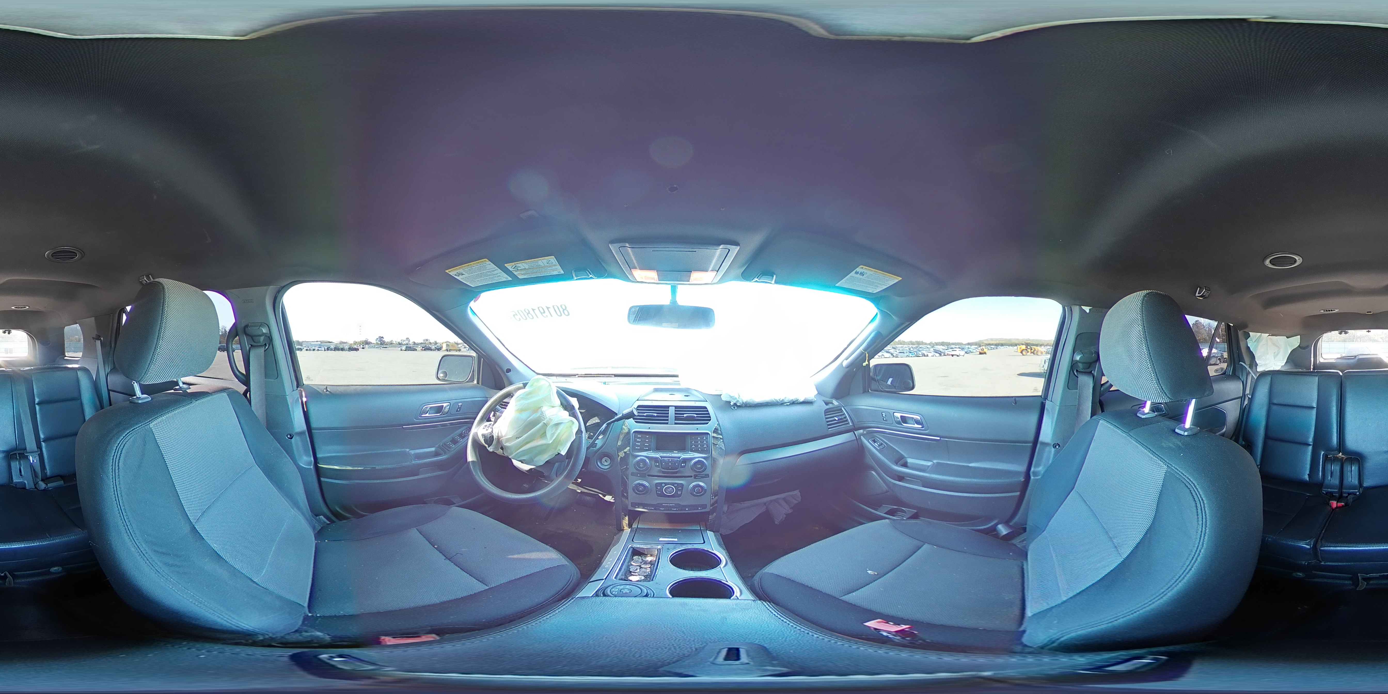 2013 Ford Explorer Police Interceptor VIN: 1FM5K8AR5DGA02539 Lot: 80191805