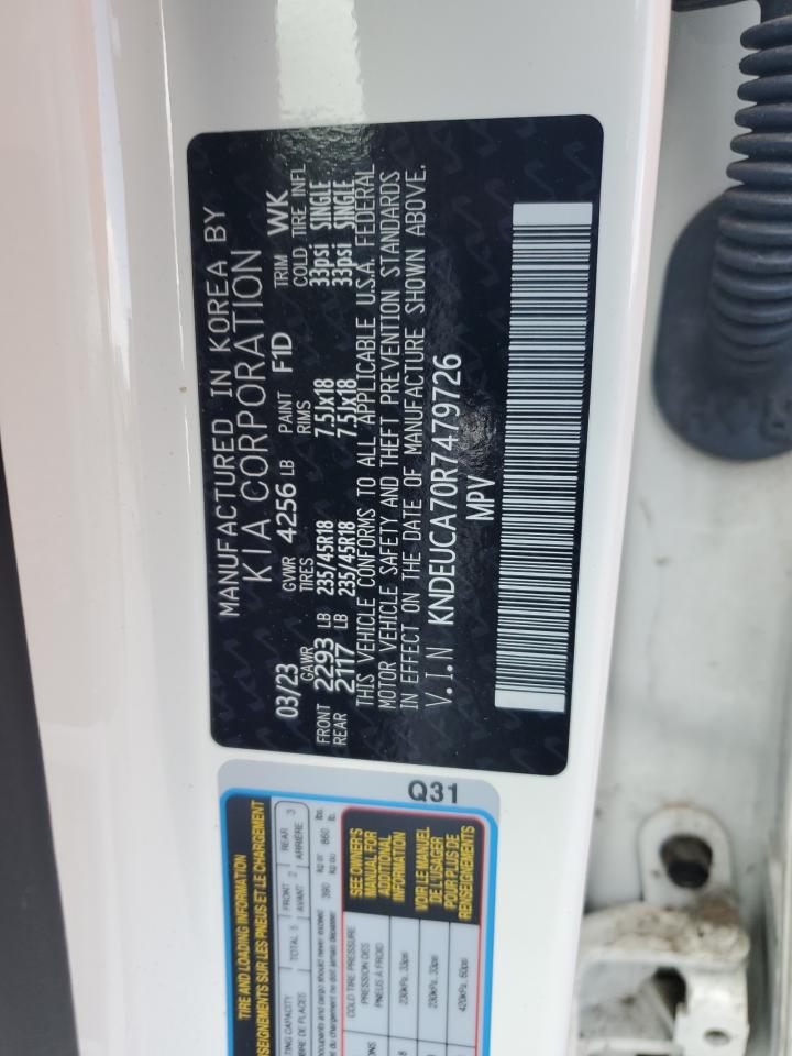 2024 Kia Seltos X Line VIN: KNDEUCA70R7479726 Lot: 71799795