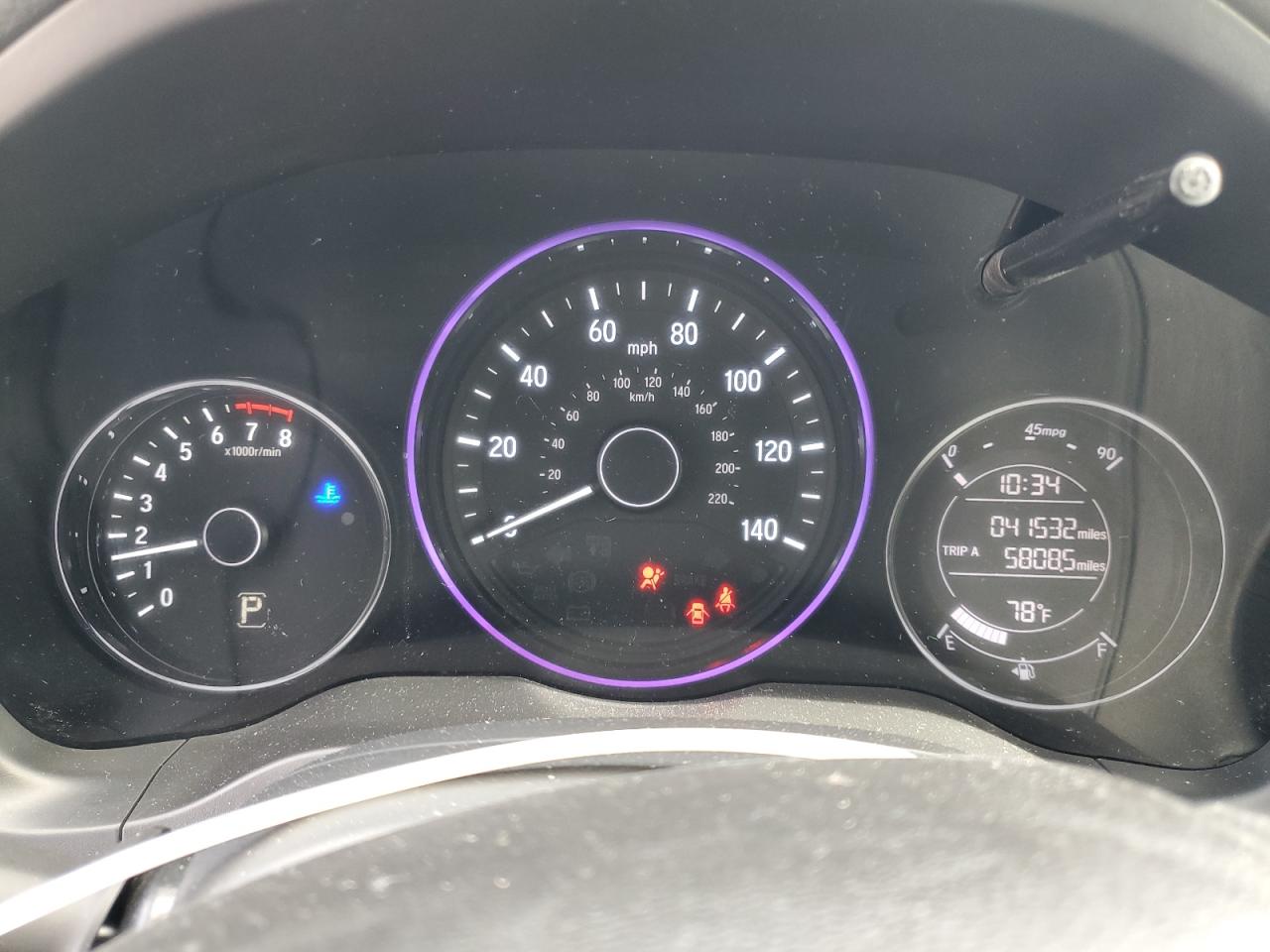 2022 Honda Hr-V Lx VIN: 3CZRU5H34NM700819 Lot: 80448295