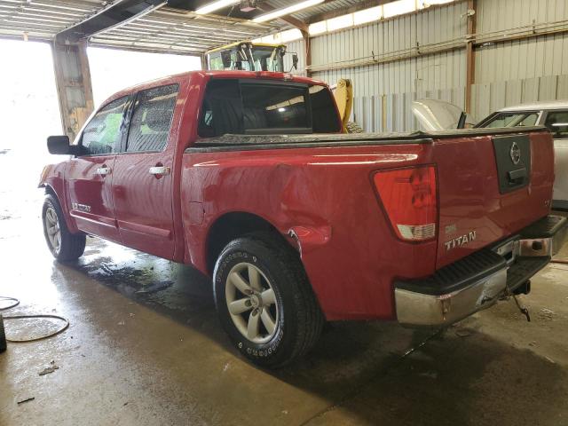 Pickups NISSAN TITAN 2012 Czerwony