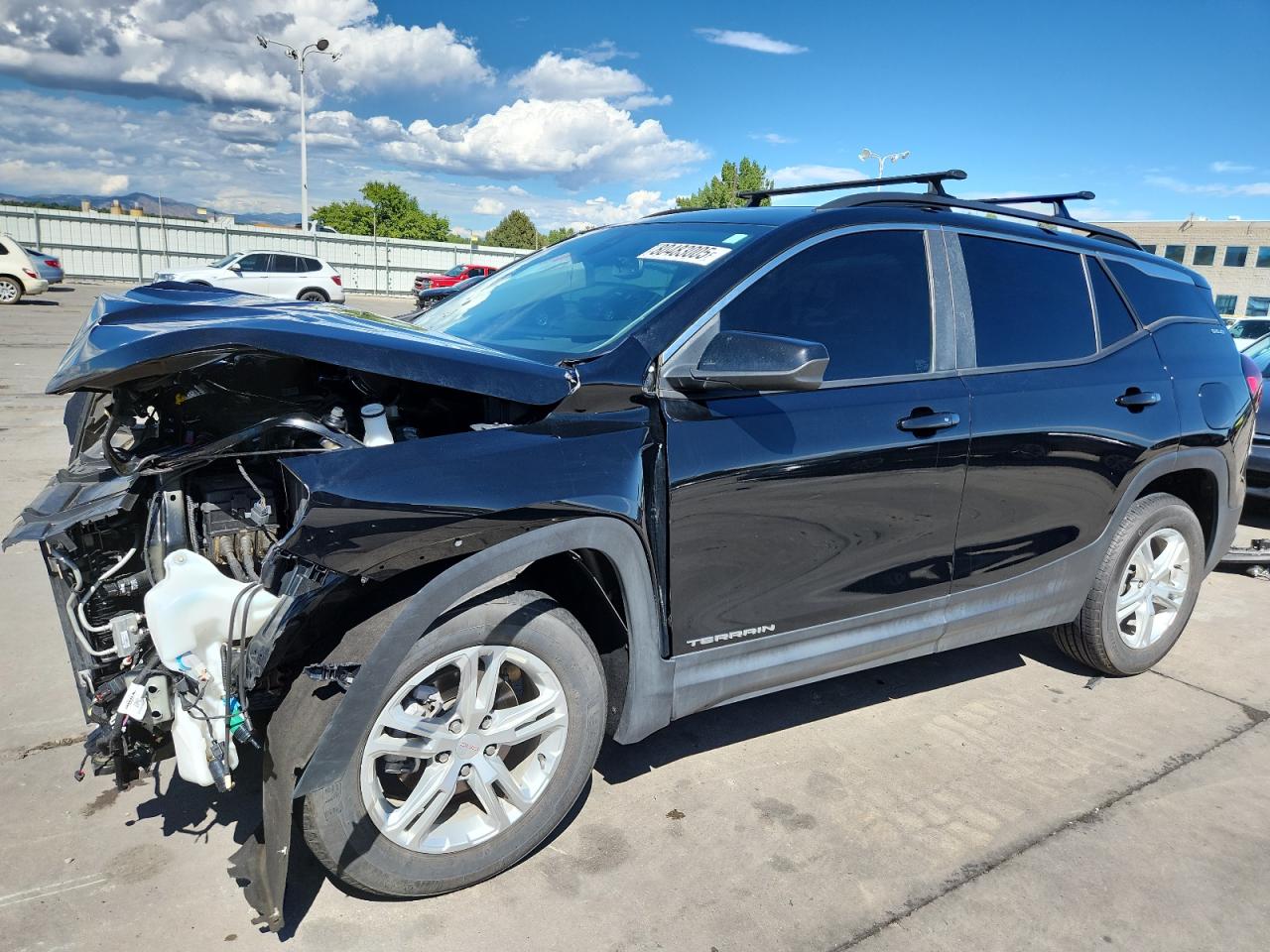 2022 GMC Terrain Sle black  gas 3GKALMEV8NL302268 photo #1