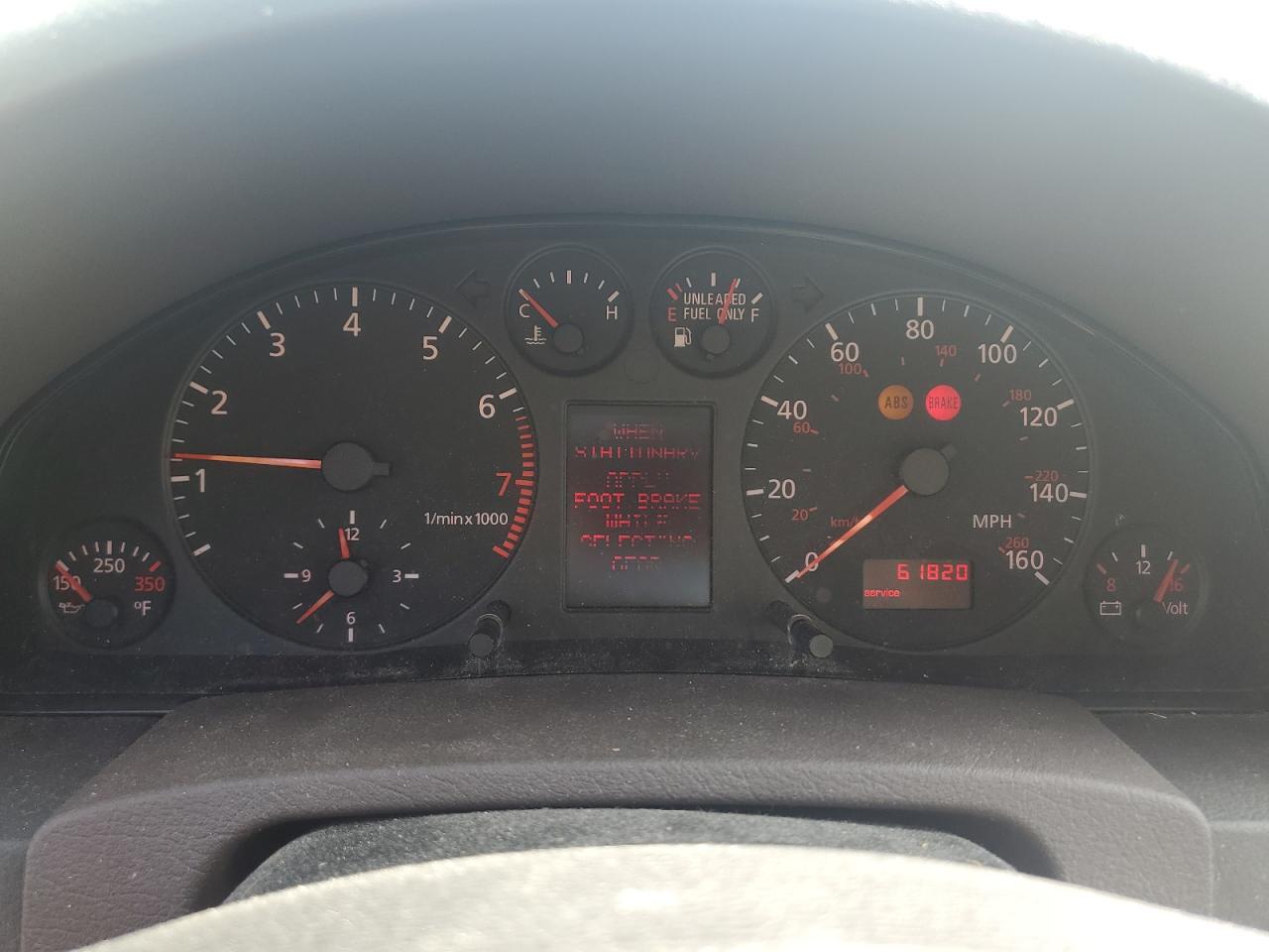 1999 Audi A6 Avant Quattro VIN: WAUDA24B8XN028533 Lot: 83839345
