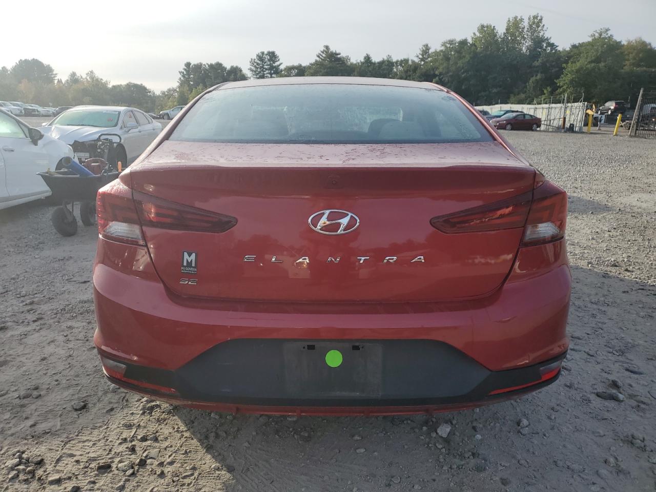 2019 Hyundai Elantra Se VIN: KMHD74LF8KU821696 Lot: 84440365
