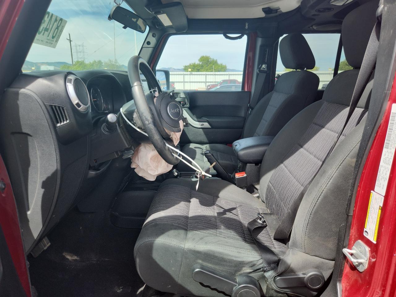 2012 Jeep Wrangler Unlimited Sahara VIN: 1C4HJWEG7CL237208 Lot: 81434085