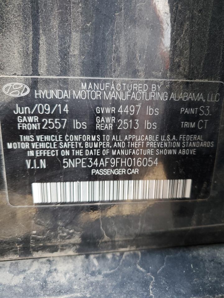 2015 Hyundai Sonata Sport VIN: 5NPE34AF9FH016054 Lot: 81134775