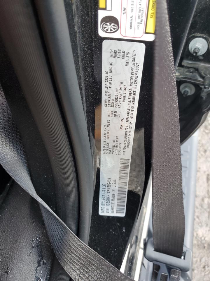 2023 Ram 1500 Big Horn/Lone Star VIN: 1C6SRFFTXPN509469 Lot: 84006075