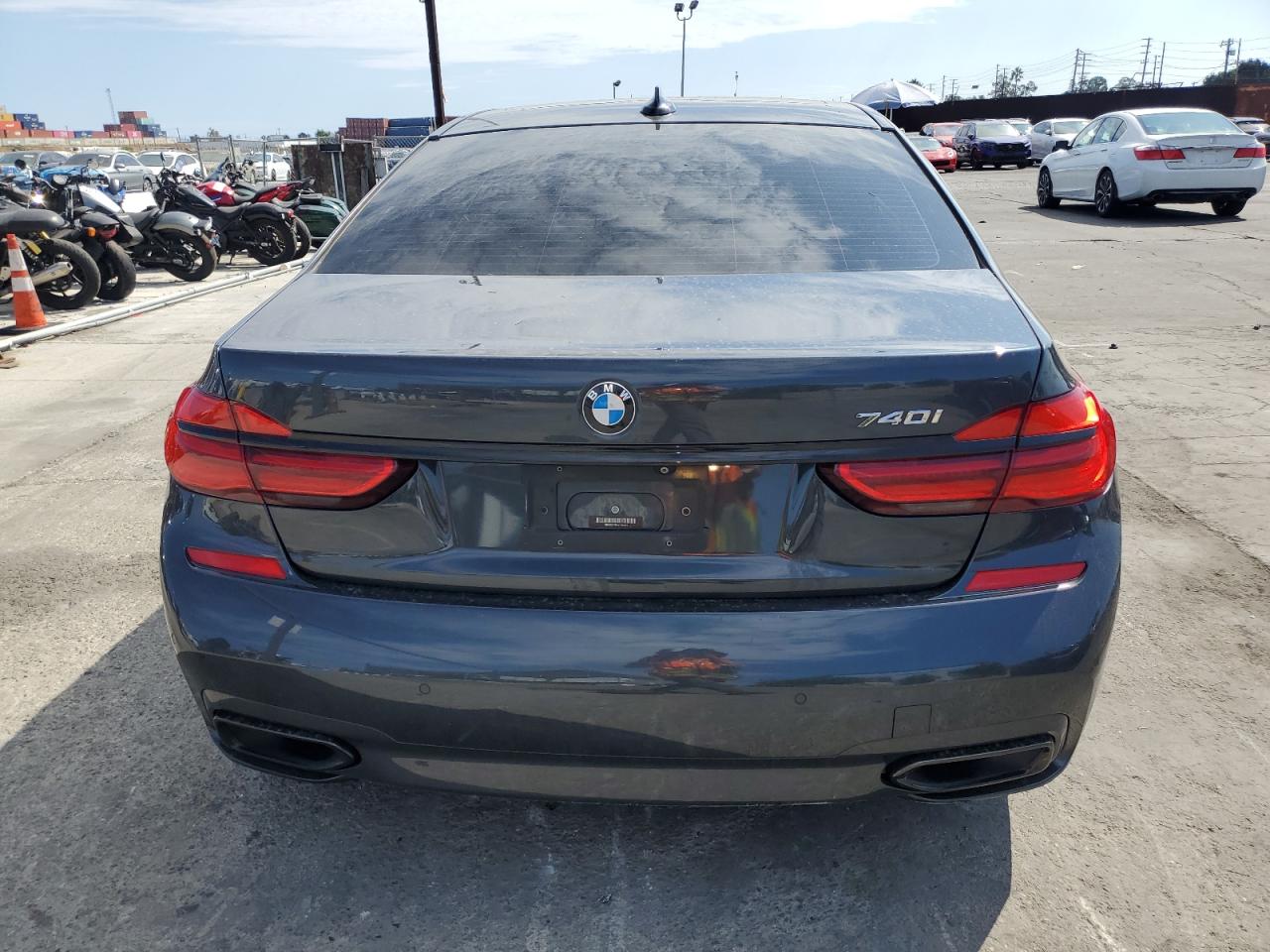 2017 BMW 740 I VIN: WBA7E2C38HG740803 Lot: 81501205