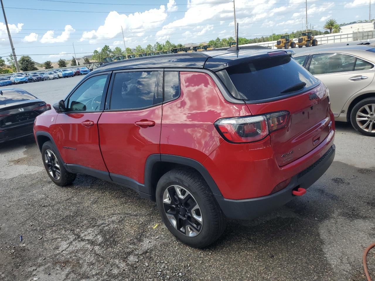 2017 Jeep Compass Trailhawk brown null gas 3C4NJDDB9HT674796 photo #3