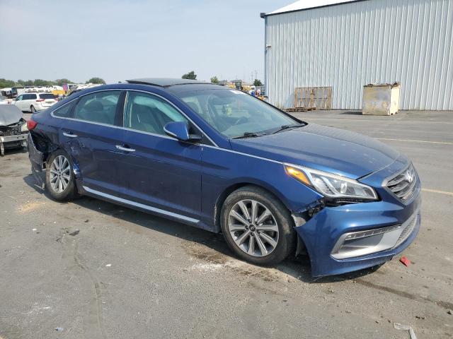 Седаны HYUNDAI SONATA 2016 Синий