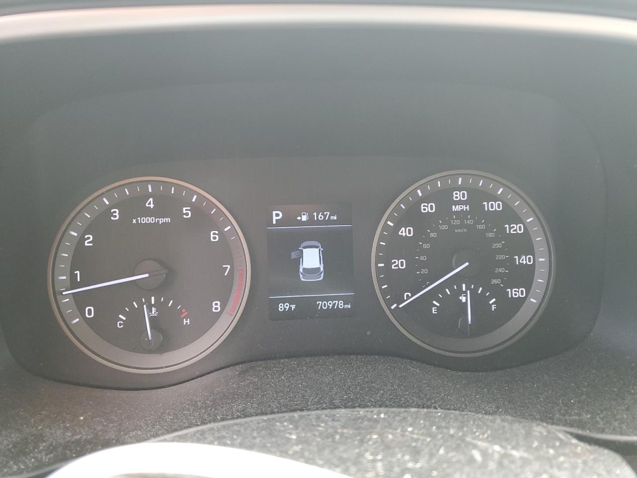 2020 Hyundai Tucson Se VIN: KM8J2CA44LU204455 Lot: 80846475