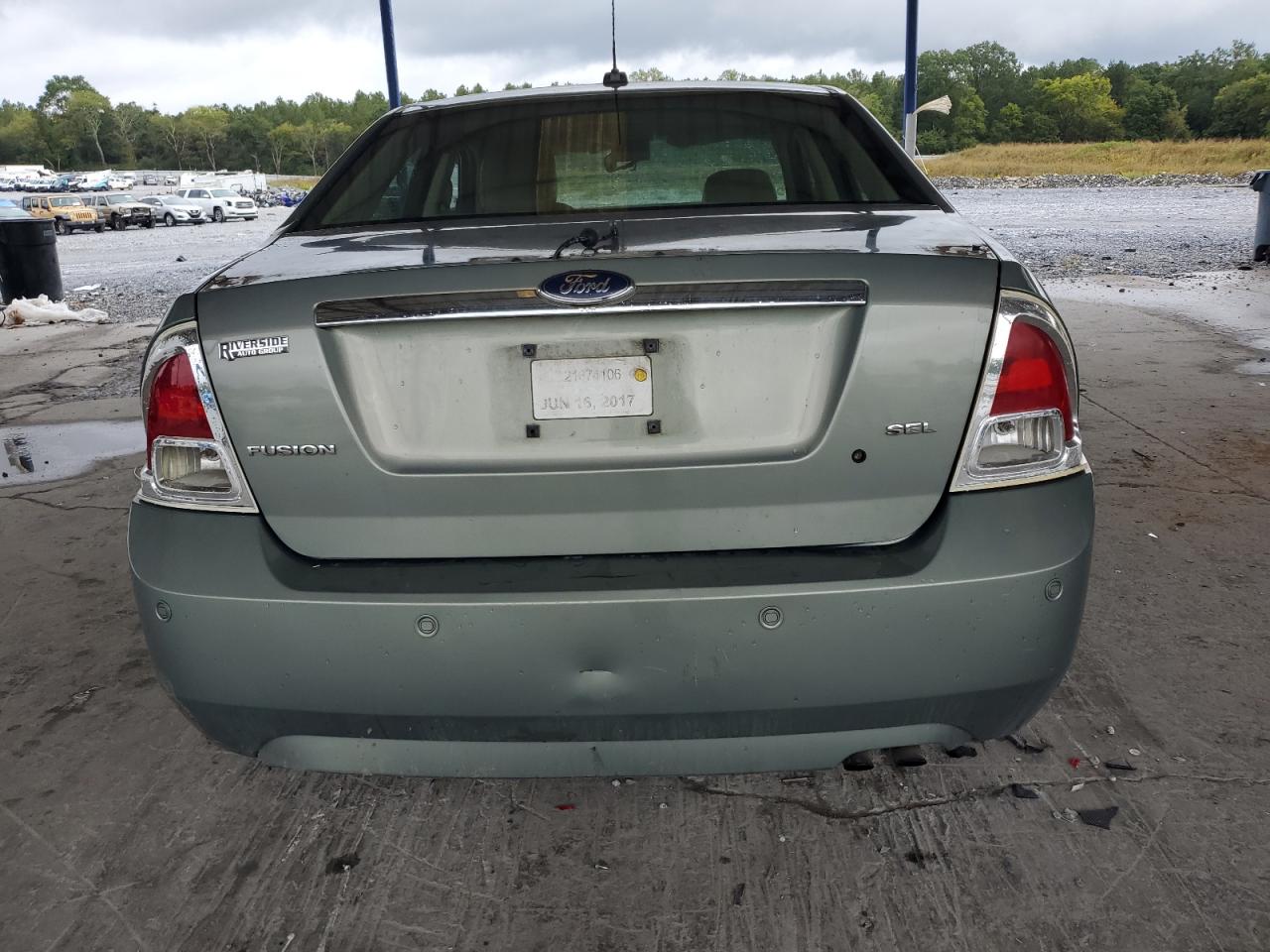2009 Ford Fusion Sel VIN: 3FAHP08Z69R180654 Lot: 81771005