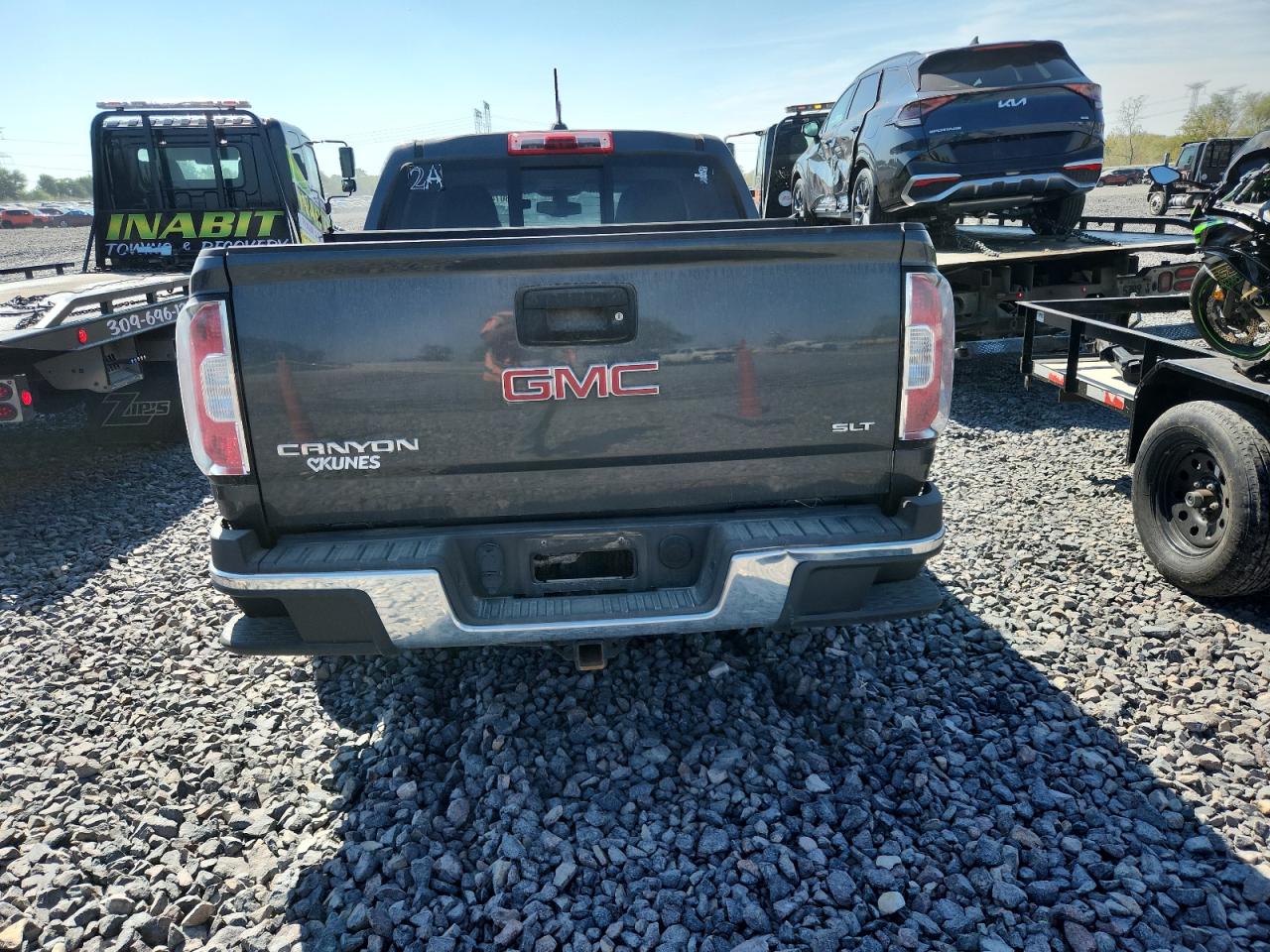 2016 GMC Canyon Slt VIN: 1GTG6DE33G1178626 Lot: 80744765