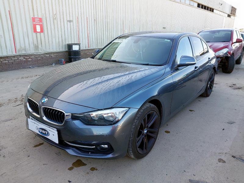 2017 BMW 318D SPORT AUTO  for sale at Copart PETERLEE